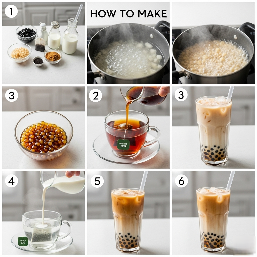 Jak zrobić bubble tea w domu? Kompletny przewodnik krok po kroku Jak zrobić bubble tea w domu? Kompletny przewodnik krok po kroku
