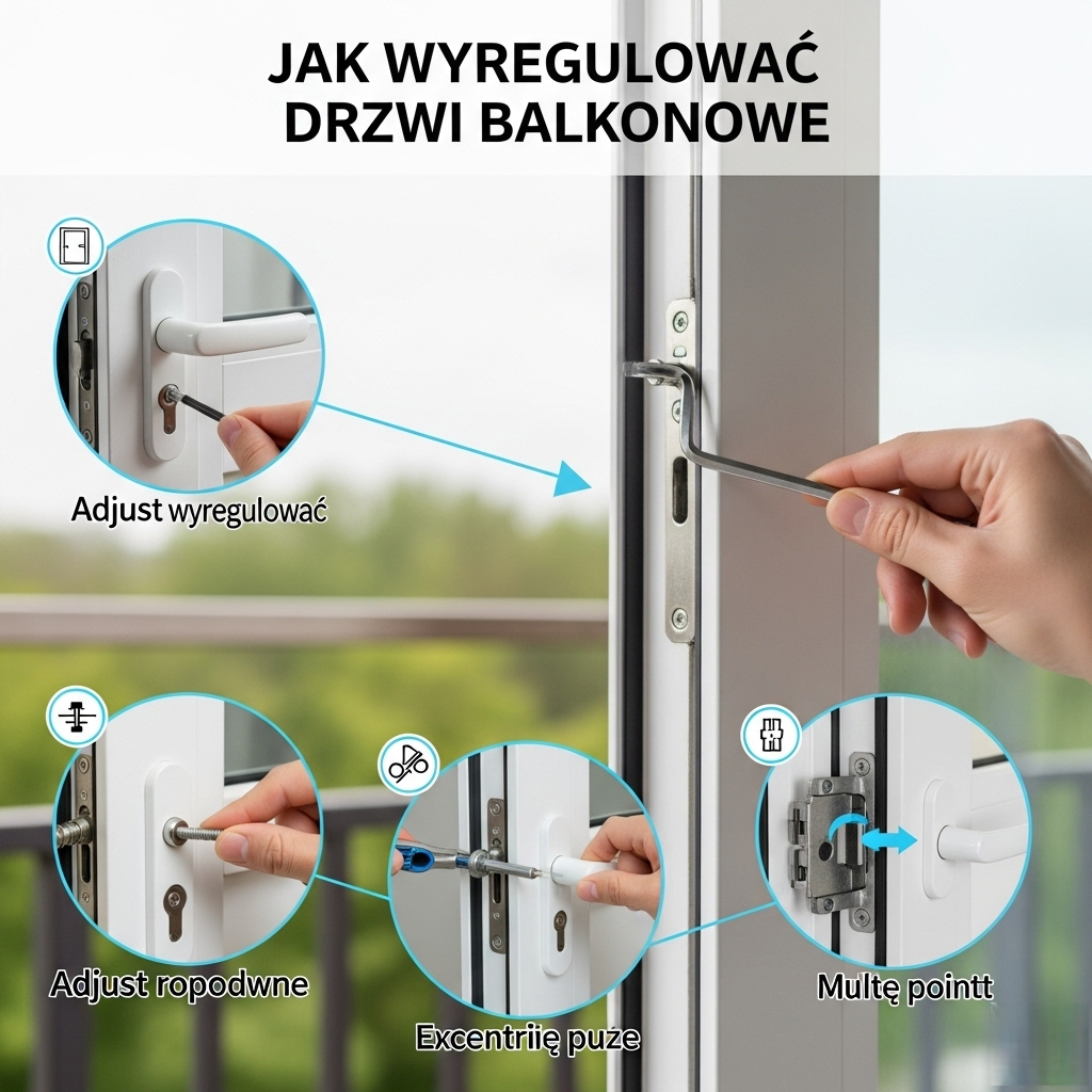 Jak wyregulować drzwi balkonowe? Kompletny poradnik krok po kroku Jak wyregulować drzwi balkonowe? Kompletny poradnik krok po kroku
