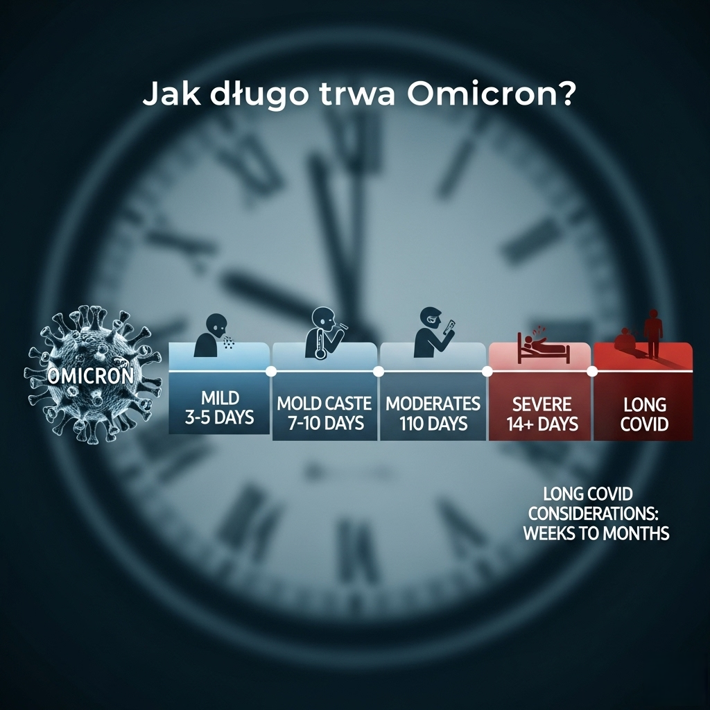 Jak długo trwa Omikron? Przewodnik po objawach, przebiegu i rekonwalescencji