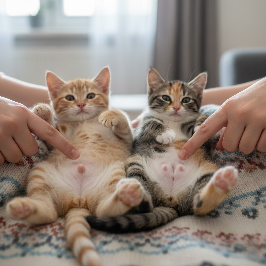 Kot czy kotka? Skuteczne sposoby na to, jak rozpoznać płeć kota