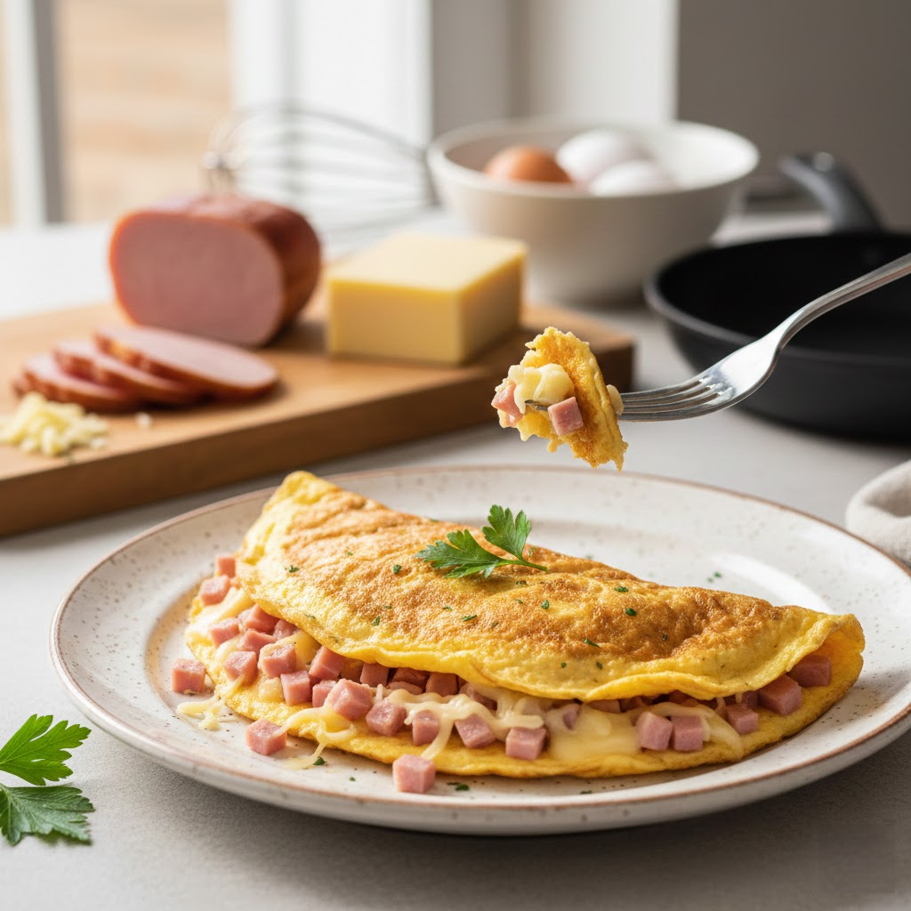 Mistrzowski przepisSusza: Cichy kryzys zmieniający naszą codzienność: Jak zrobić omlet z szynką i serem, który zawsze wychodzi