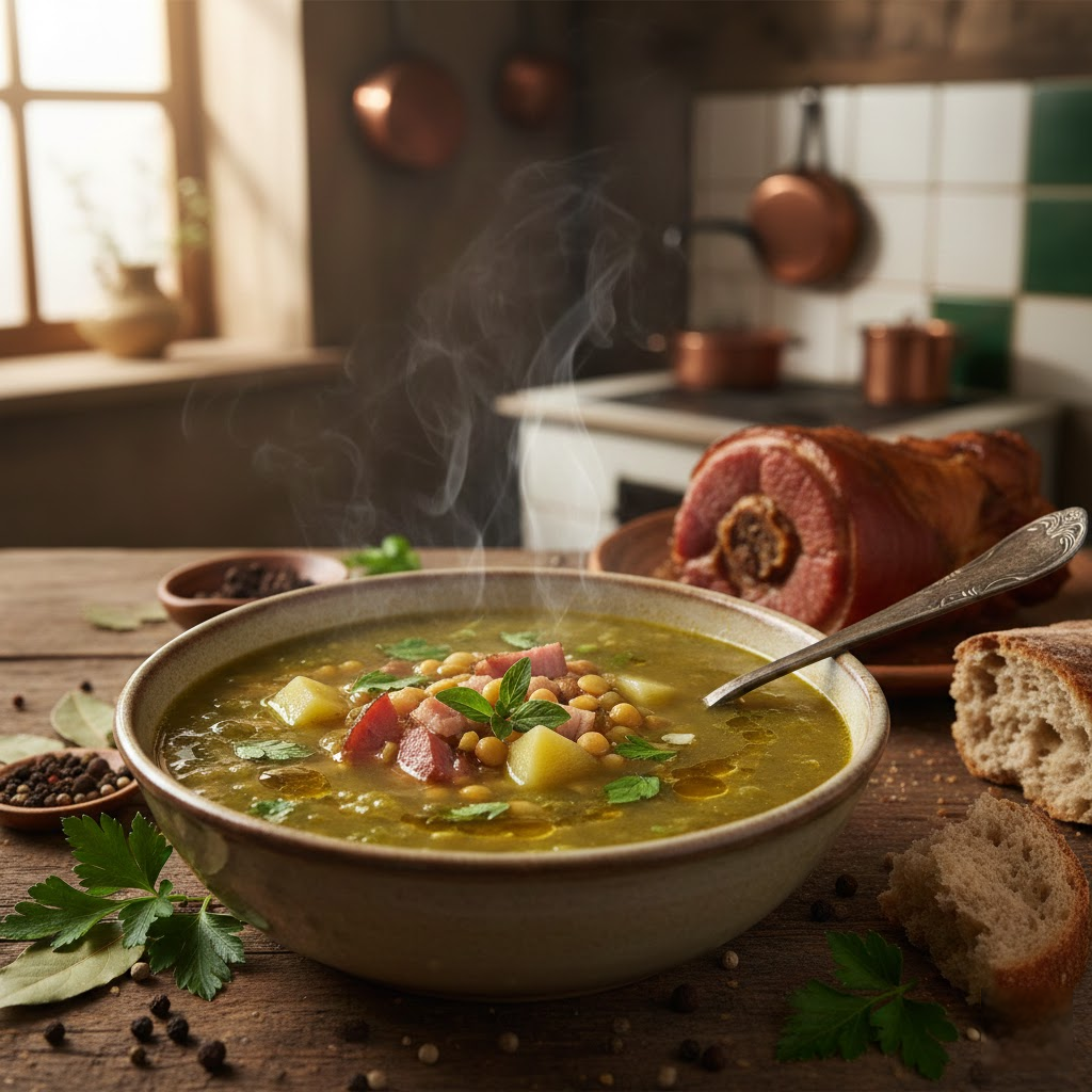 Grochówka gęsta i aromatyczna: Mistrzowski przepis na wędzonce