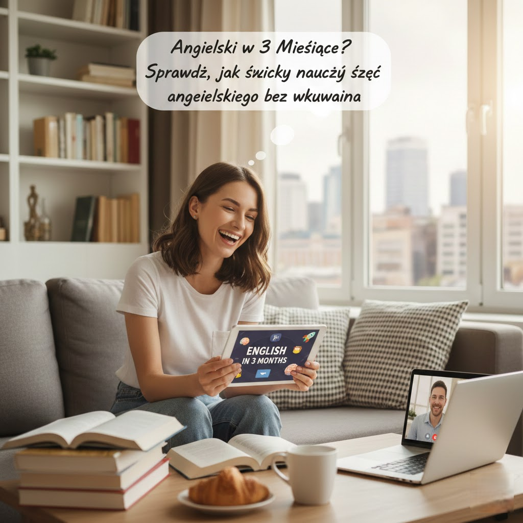 Angielski w 3 Miesiące? Sprawdź, jak szybko nauczyć się angielskiego bez wkuwania