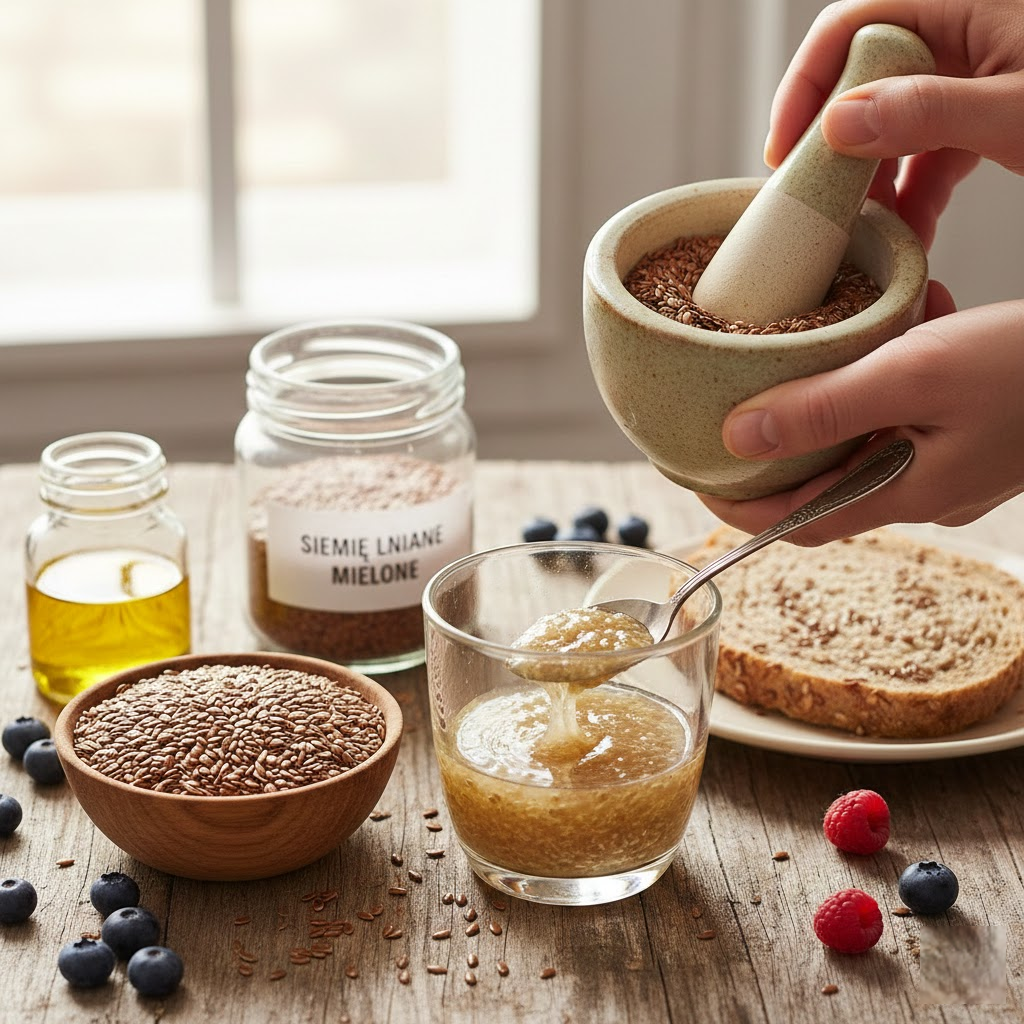 Siemię lniane w praktyce: Jak wydobyć 100% zdrowia z niepozornych ziarenek?