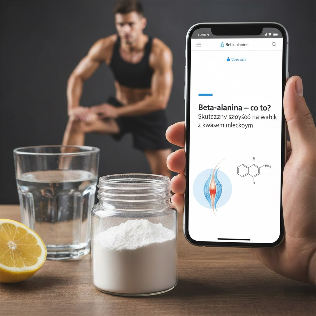 Beta-alanina – co to? Skuteczny sposób na walkę z kwasem mlekowym