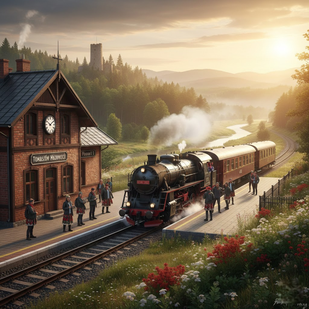 Kiedy przyjedzie Twój pociąg do natury i historii? Tomaszów Mazowiecki bez tajemnic
