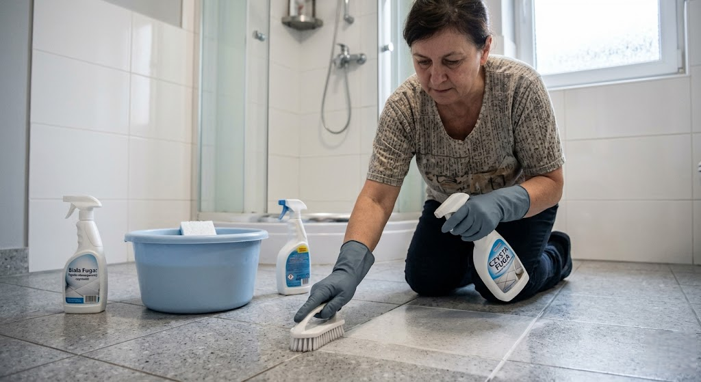 Jak skutecznie wyczyścić białą fugę? Poznaj sekrety nieskazitelnej bieli w łazience i kuchni