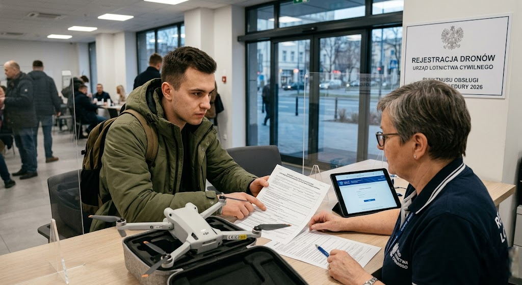 Jak zarejestrować drona w Polsce? Aktualne przepisy i procedury w 2026 roku